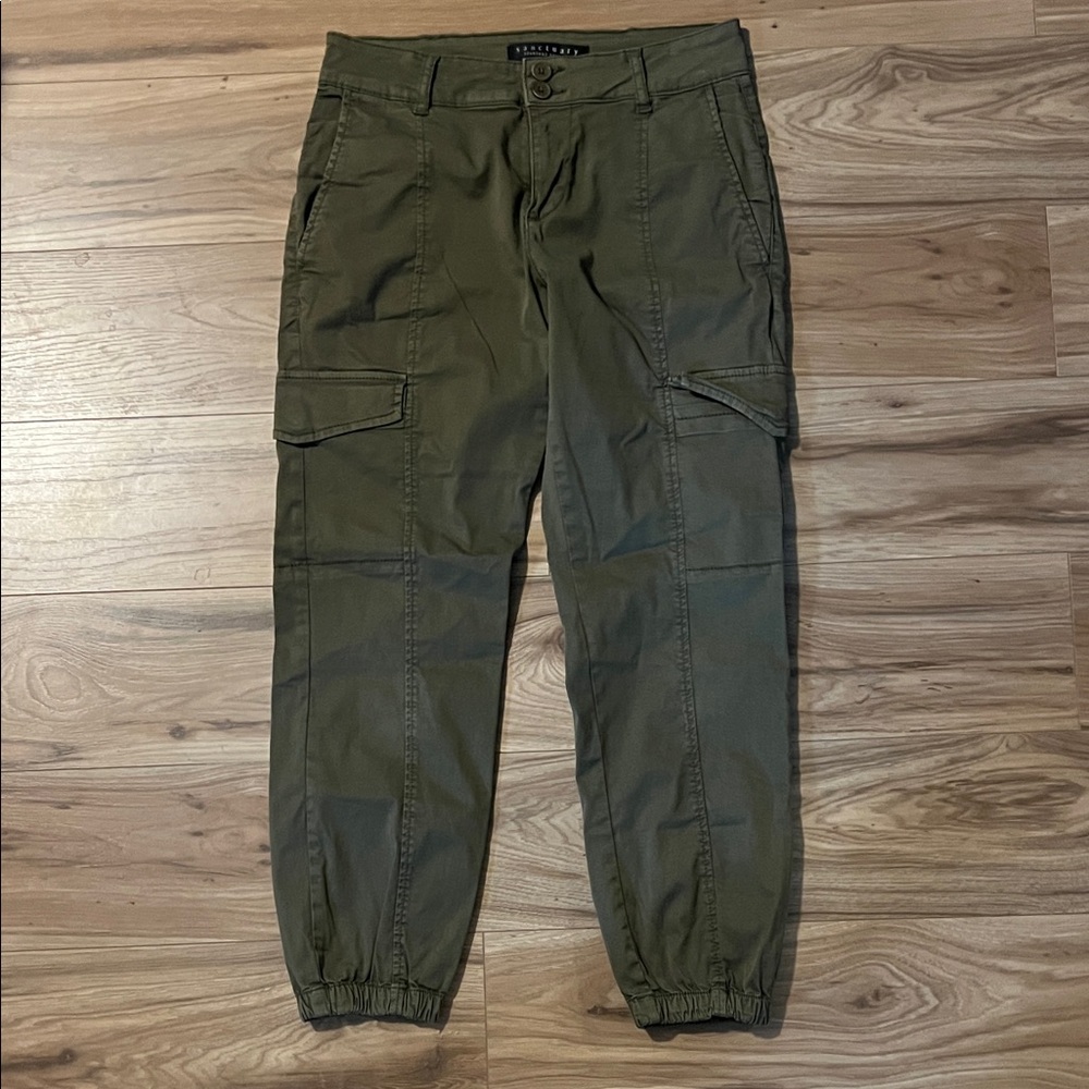 Sanctuary Women's Green Cargo Pants